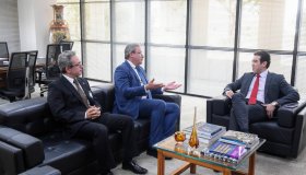 CONAMP faz visita de cortesia ao presidente do TCU